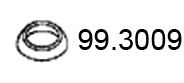 Bague d'étanchéité, tuyau d'échappement ASSO 99.3009