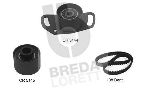 Kit de courroie crantée BREDA LORETT KCD0259