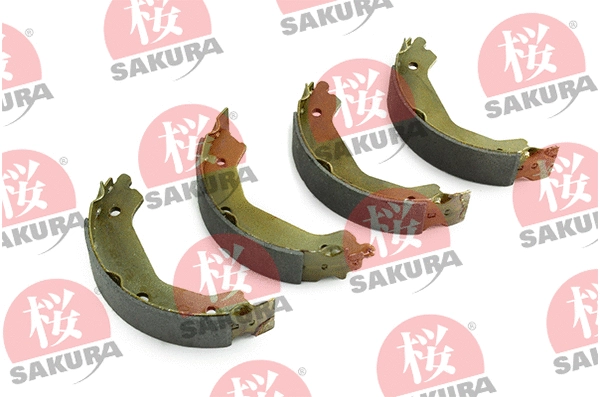 Jeu de mâchoires de frein, frein de stationnement SAKURA 602-03-4616
