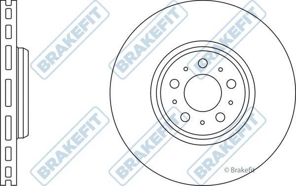 Disque de frein APEC SDK6268