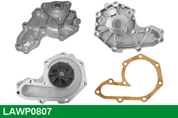 Pompe à eau, refroidissement du moteur LUCAS LAWP0807