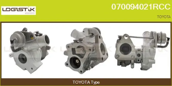 Turbocompresseur, suralimentation LGK 070094021RCC