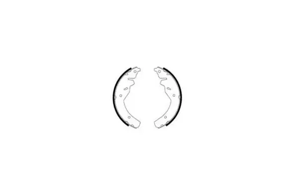Jeu de mâchoires de frein E.T.F. 09-0585