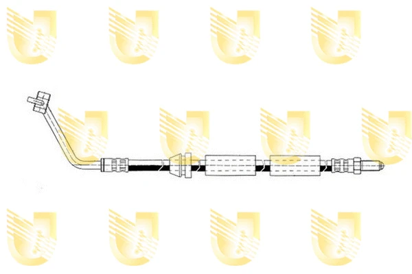 Flexible de frein UNIGOM 379806