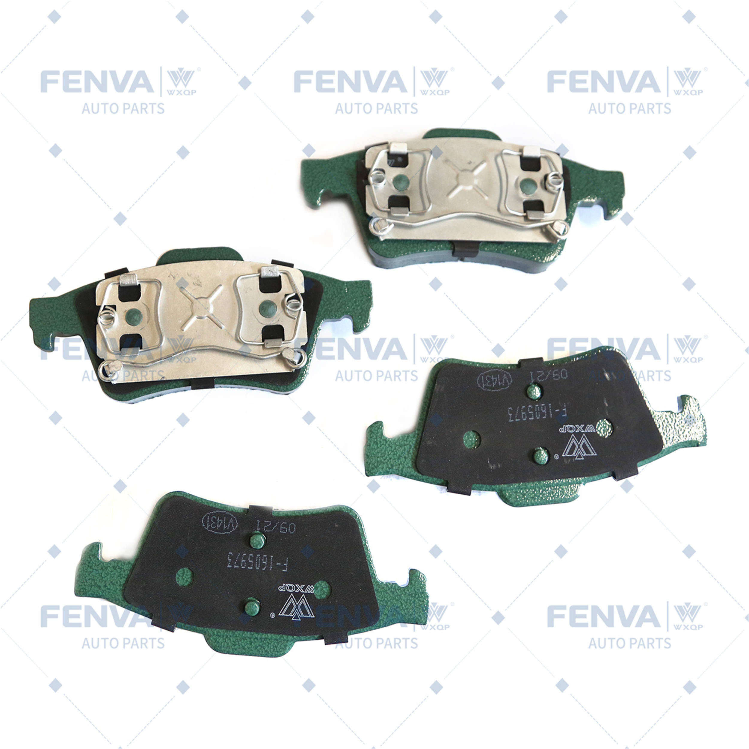 Kit de plaquettes de frein, frein à disque WXQP 560985