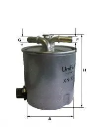 Filtre à carburant UNIFLUX FILTERS XN333