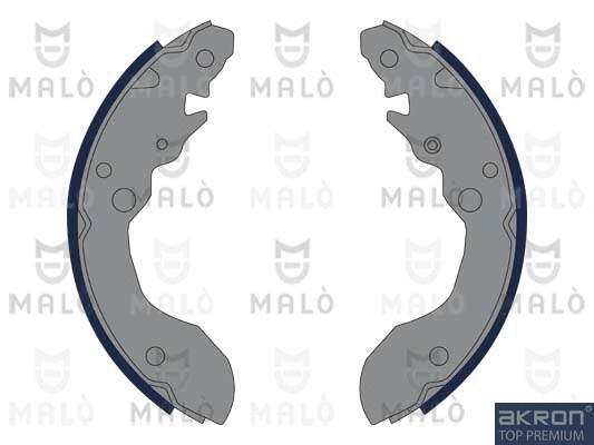 Jeu de mâchoires de frein AKRON-MALÒ 1390340