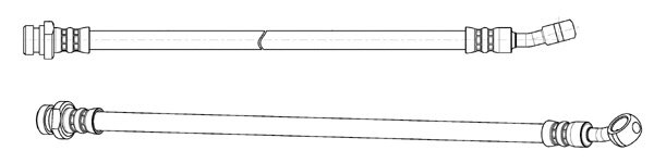 Flexible de frein CEF 512833