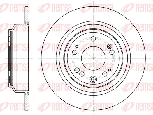 Disque de frein REMSA 61608.00
