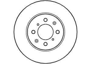 Disque de frein ABTEX BD739S