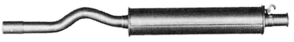 Silencieux central VEGAZ GmbH AS-98IMA