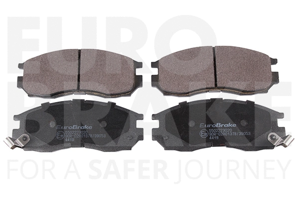 Kit de plaquettes de frein, frein à disque EUROBRAKE 5502223020