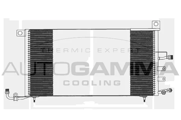 Condenseur, climatisation AUTOGAMMA 101722