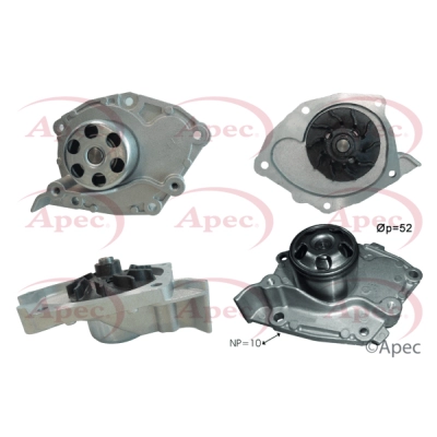Pompe à eau, refroidissement du moteur APEC AWP1455