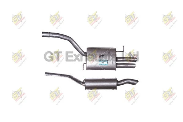 Silencieux arrière GT Exhausts GVW758