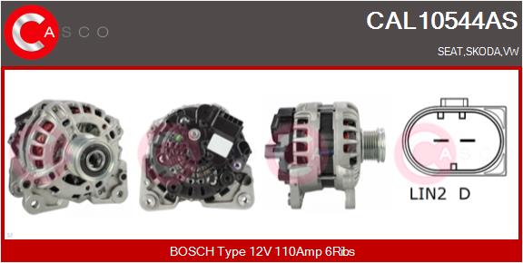 Alternateur CASCO CAL10544AS
