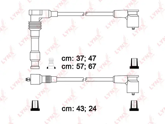 Kit de câbles d'allumage LYNXAUTO SPC5911