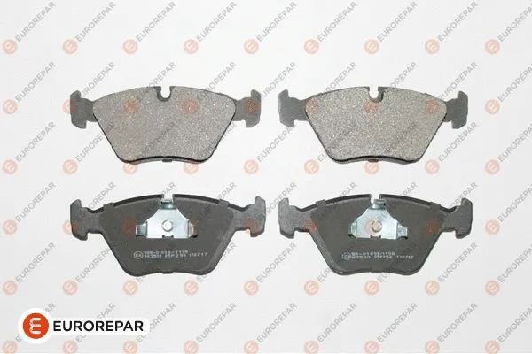 Kit de plaquettes de frein, frein à disque EUROREPAR 1617251280
