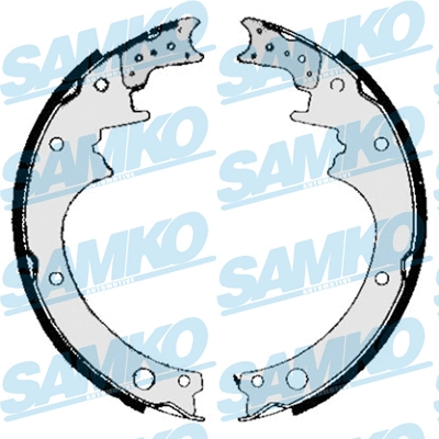 Jeu de mâchoires de frein SAMKO 85200