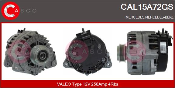 Alternateur CASCO CAL15A72GS