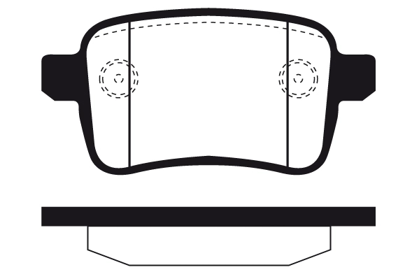 Kit de plaquettes de frein, frein à disque Technika 02311