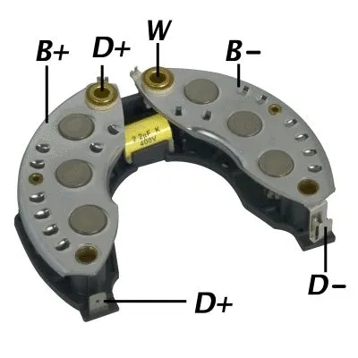 Pont de diodes, alternateur GAUSS GA1451