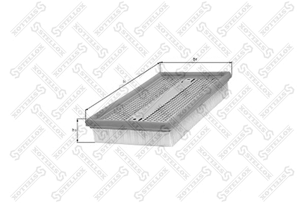 Filtre à air STELLOX 71-00336-SX
