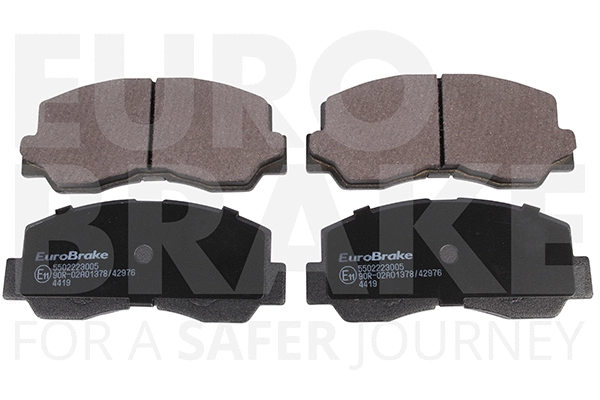 Kit de plaquettes de frein, frein à disque EUROBRAKE 5502223005