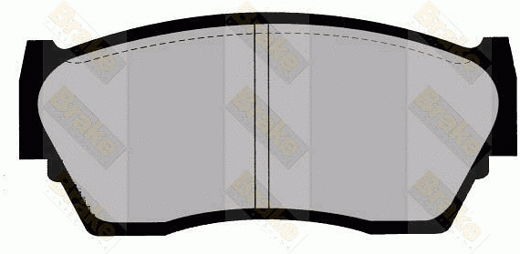 Kit de plaquettes de frein, frein à disque Brake ENGINEERING PA1140