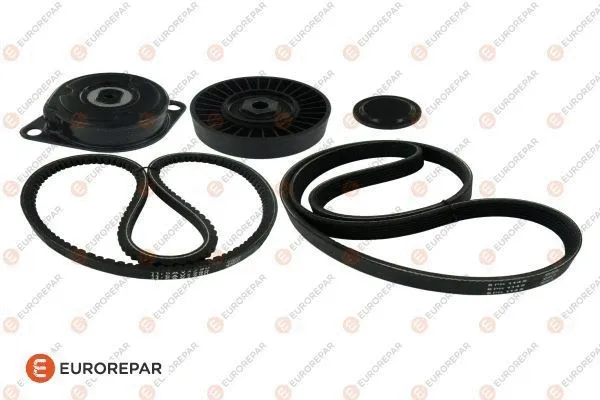 Jeu de courroies trapézoïdales à nervures EUROREPAR 1612062580