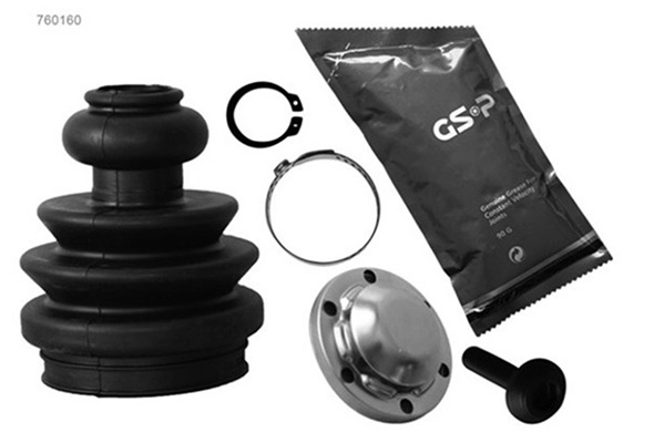 Jeu de joints-soufflets, arbre de commande GSP-BR 760160