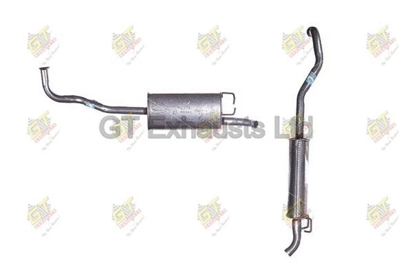 Silencieux arrière GT Exhausts GRN354