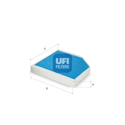 Filtre, air de l'habitacle UFI 34.222.00