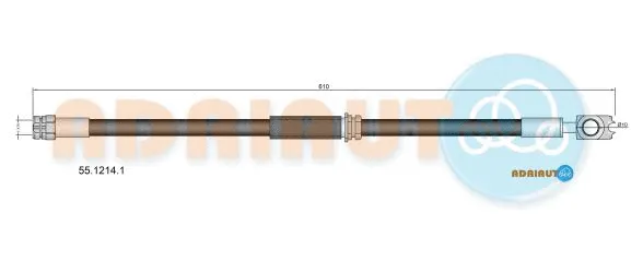 Flexible de frein ADRIAUTO 55.1214.1