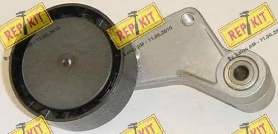 Tendeur de courroie, courroie trapézoïdale à nervures REPKIT RKT1633