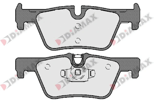 Kit de plaquettes de frein, frein à disque DIAMAX N09544