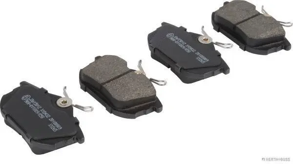 Kit de plaquettes de frein, frein à disque HERTH+BUSS JAKOPARTS J3615012