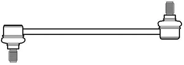Entretoise/tige, stabilisateur NAKATA N 99141