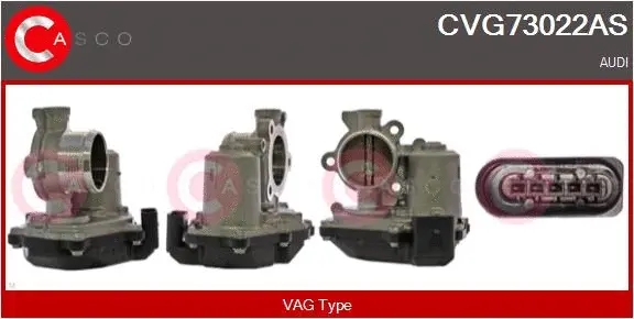 Vanne EGR CASCO CVG73022AS