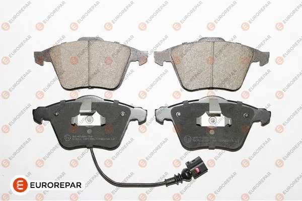 Kit de plaquettes de frein, frein à disque EUROREPAR 1619792980