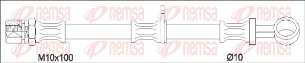 Flexible de frein REMSA G1903.82