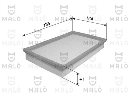 Filtre à air AKRON-MALÒ 1500348