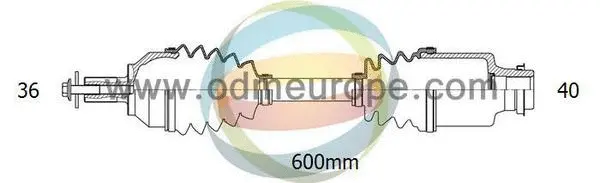 Arbre de transmission 4X4 ESTANFI EST-18-212570