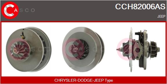 Groupe carter, turbocompresseur CASCO CCH82006AS