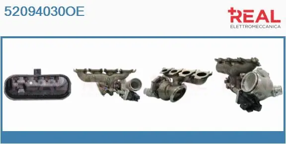 Turbocompresseur, suralimentation REAL 52094030OE