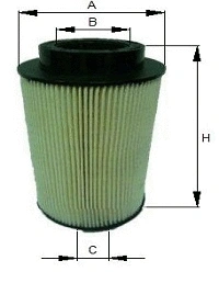 Filtre à carburant SAMPIYON FILTER CE 1372 MEX