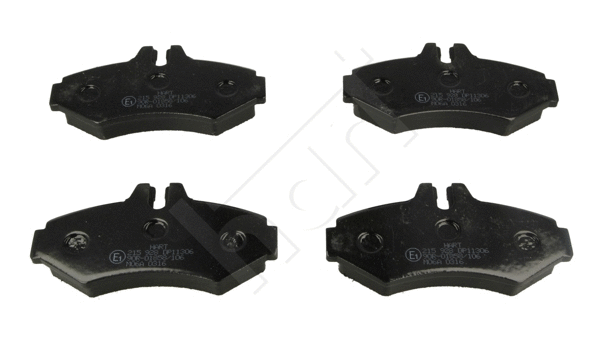 Kit de plaquettes de frein, frein à disque HART 215 928
