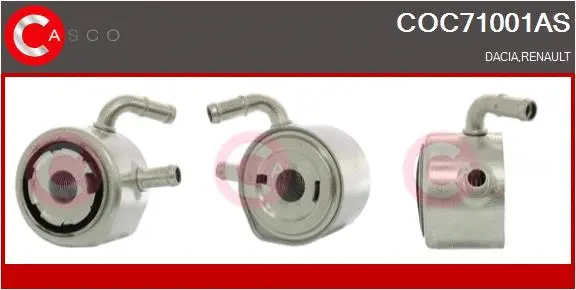 Radiateur d'huile CASCO COC71001AS