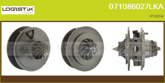 Groupe carter, turbocompresseur LGK 071086027LKA