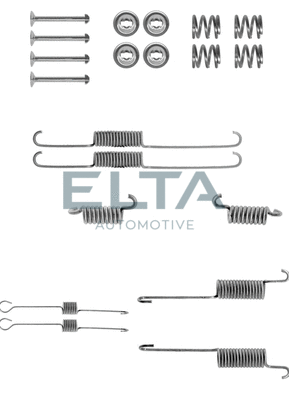 Kit d'accessoires, mâchoire de frein ELTA AUTOMOTIVE EA8064
